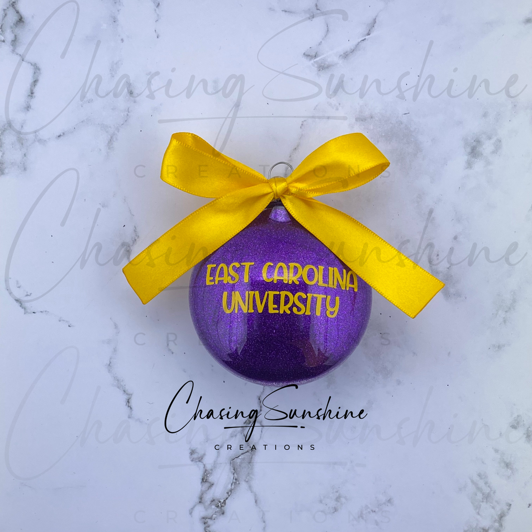 East Carolina University Ornament