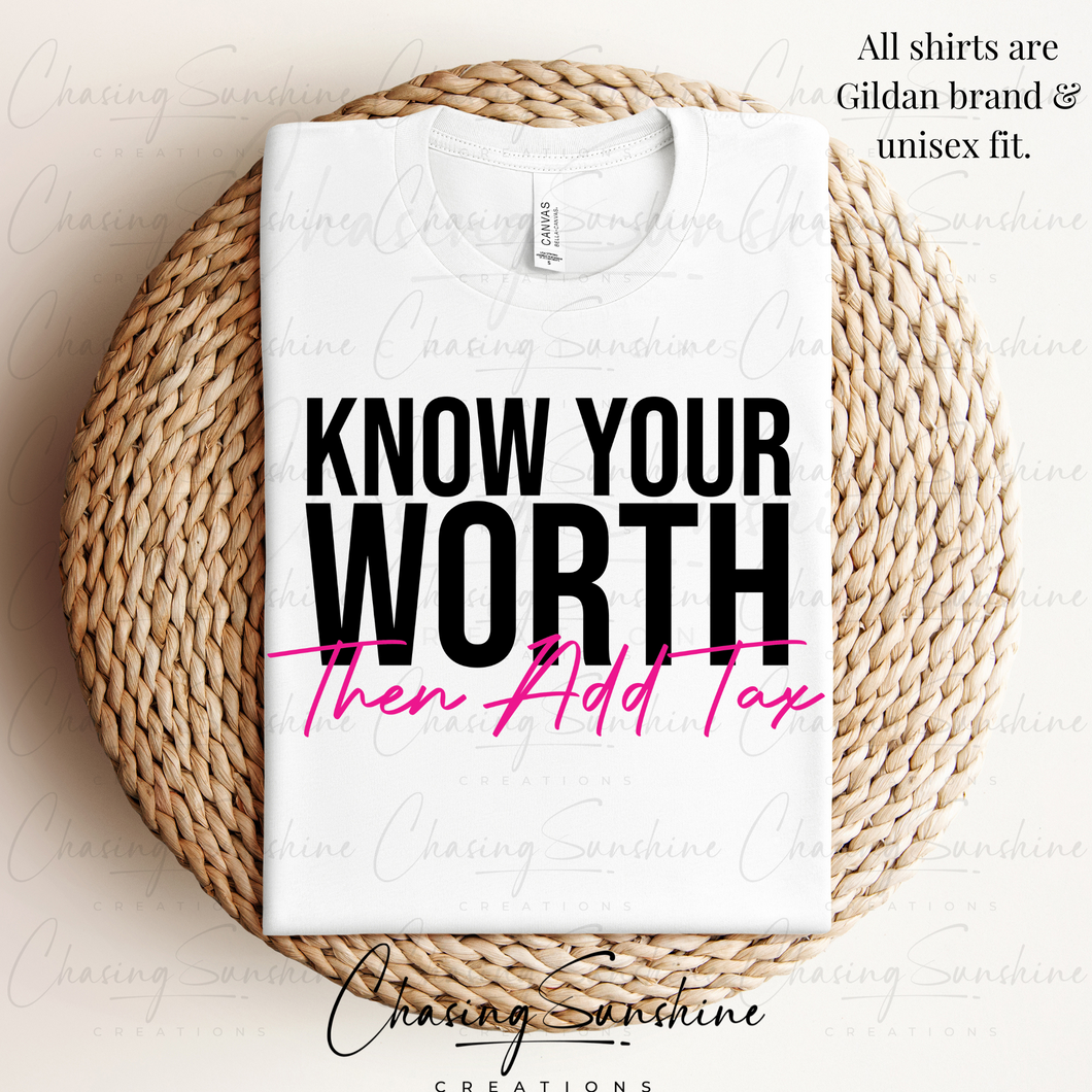 Know Your Worth