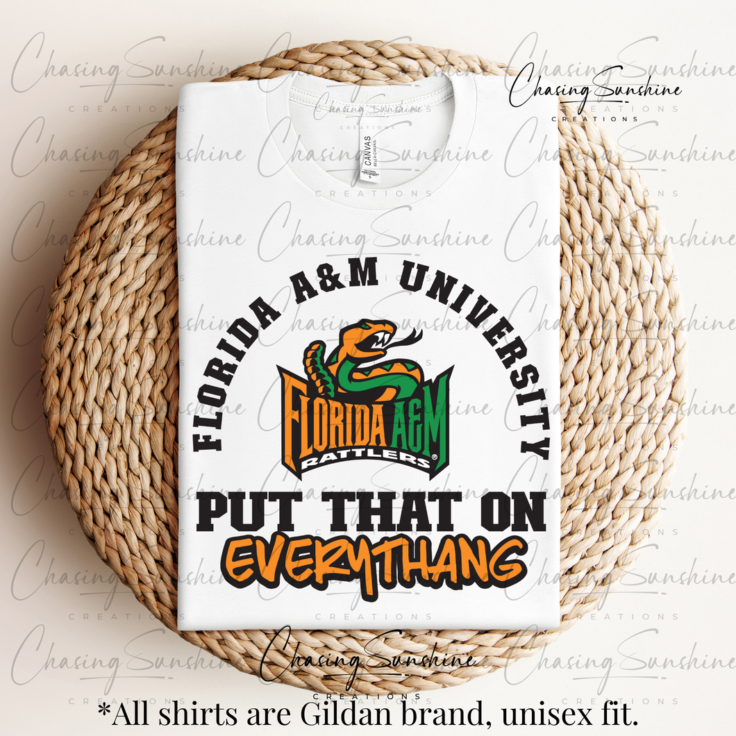 FAMU P.T.O.E. T-Shirt - Florida A&M University