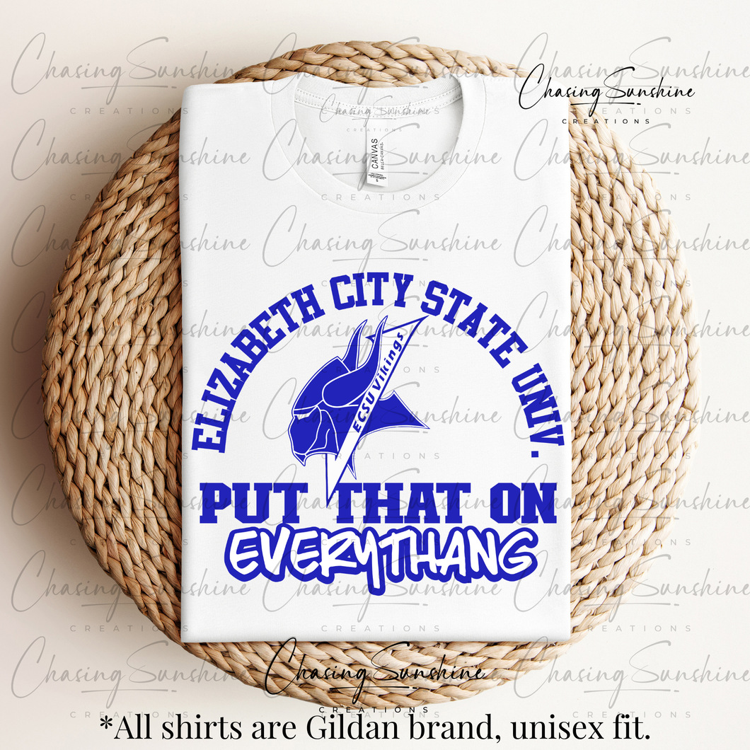 ECSU P.T.O.E. T-Shirt - Elizabeth City State University