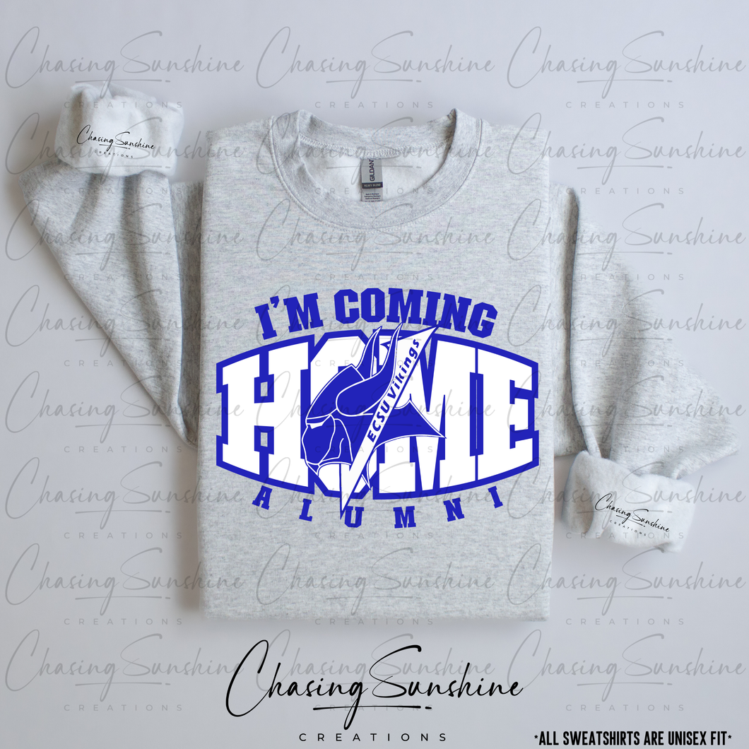 Elizabeth City State University HBCU Alumni Homecoming Sweatshirt