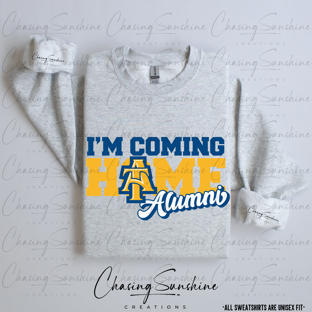 North Carolina A&T State University HBCU Alumni Homecoming Sweatshirt v2 - Gray