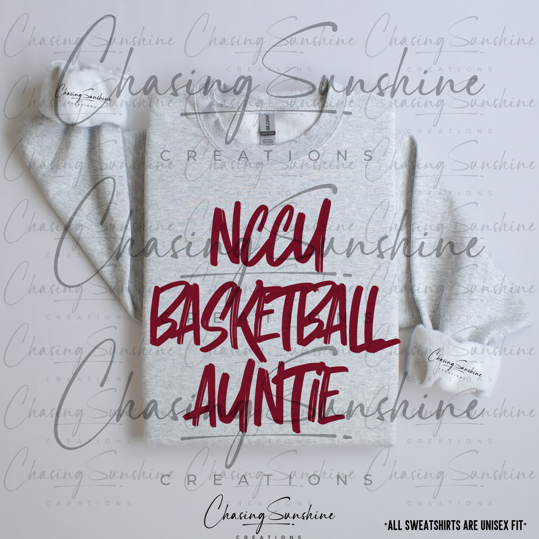 NCCU Basketball Auntie | Sunshine x Eagle Pride