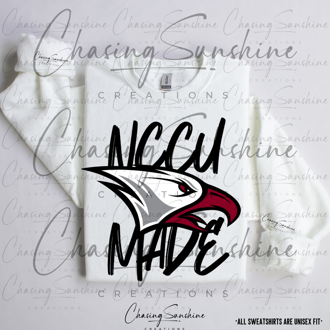 NCCU Made White | Sunshine x Eagle Pride