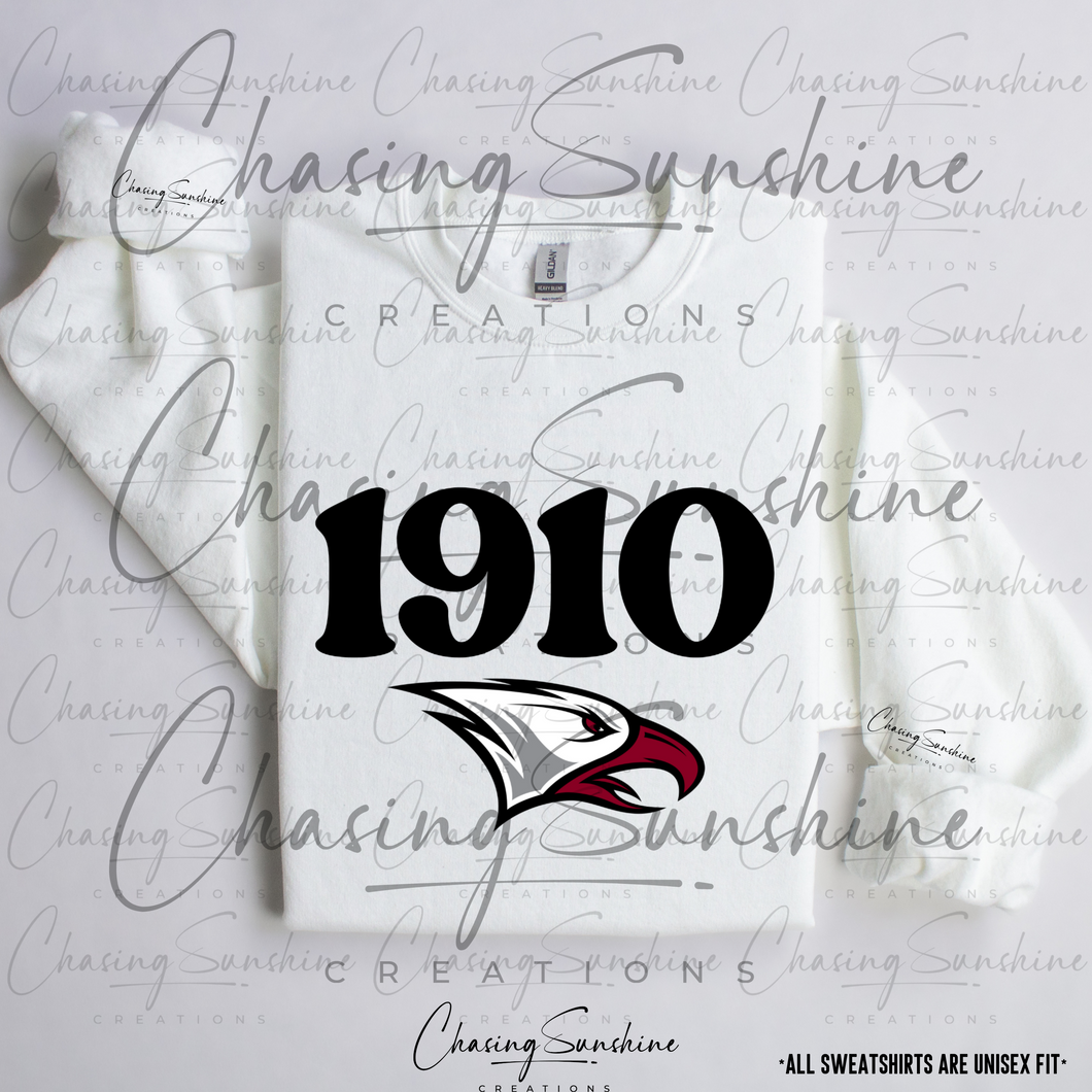 NCCU 1910 w/ Eddie the Eagle White | Sunshine x Eagle Pride