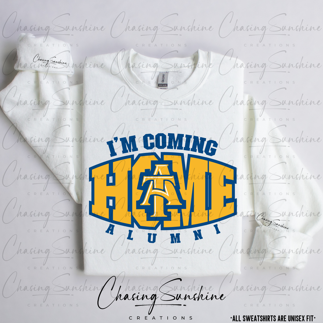 North Carolina A&T State University HBCU Alumni Homecoming Sweatshirt v1