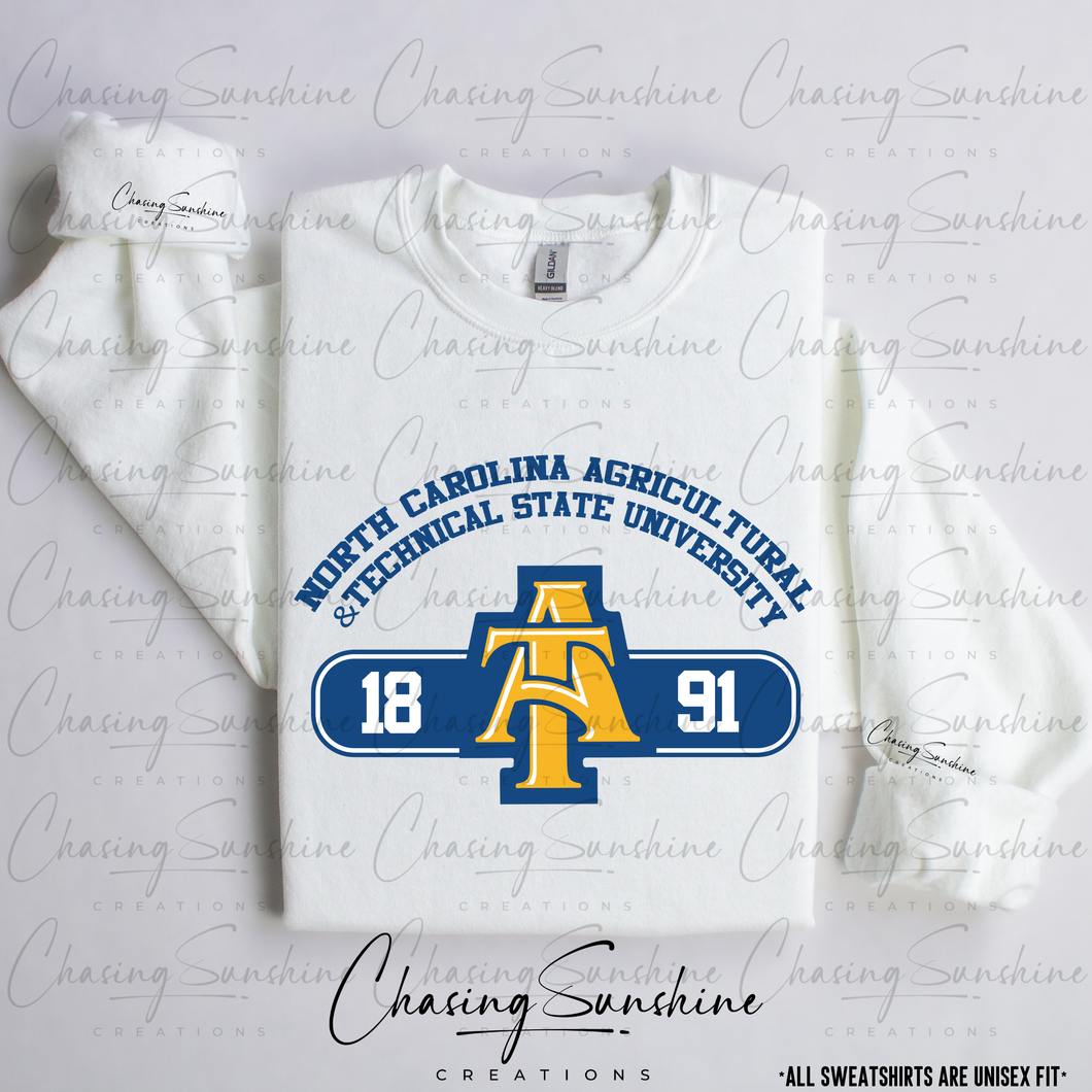 North Carolina A&T State University HBCU Pride Sweatshirt