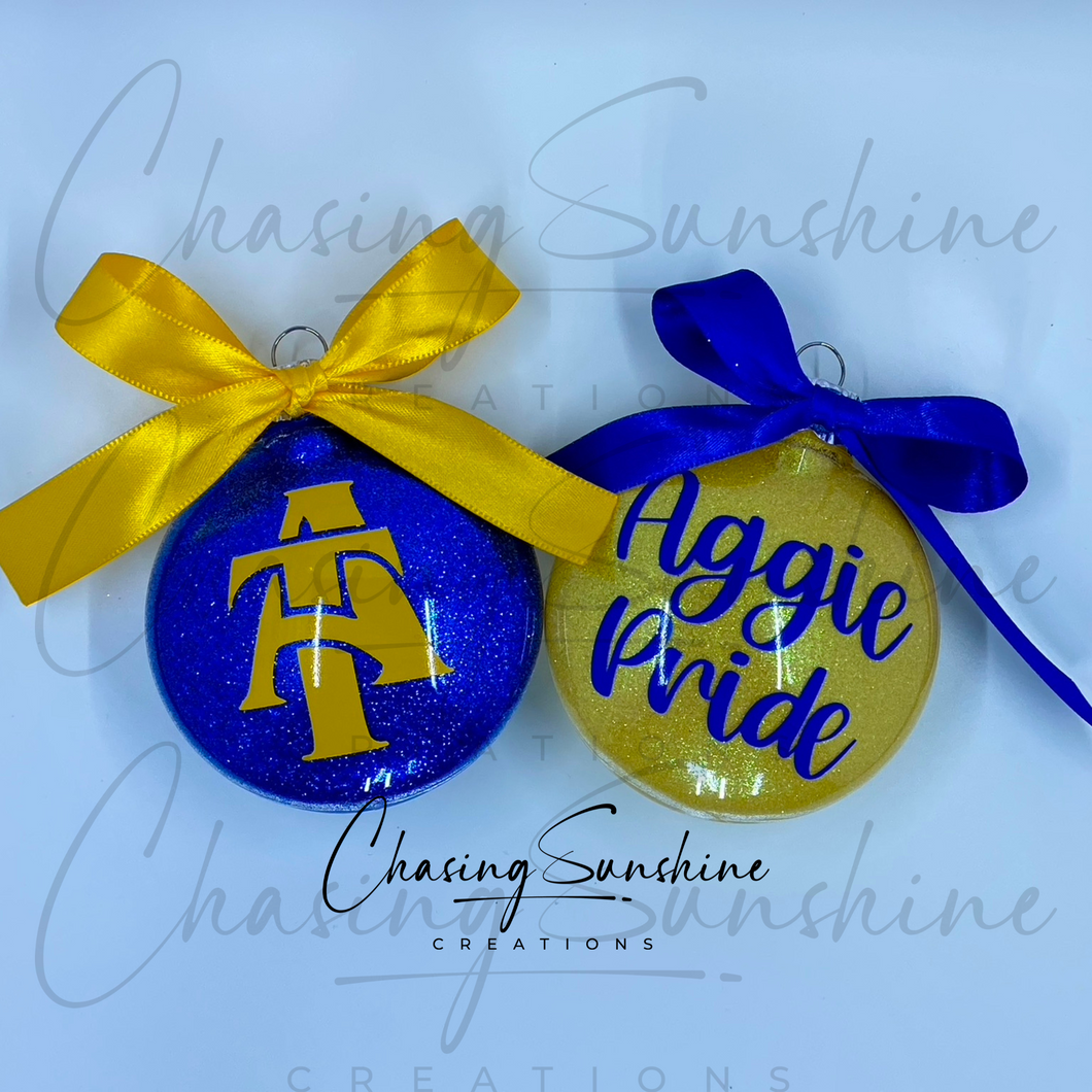 NCAT HBCU Ornament Set