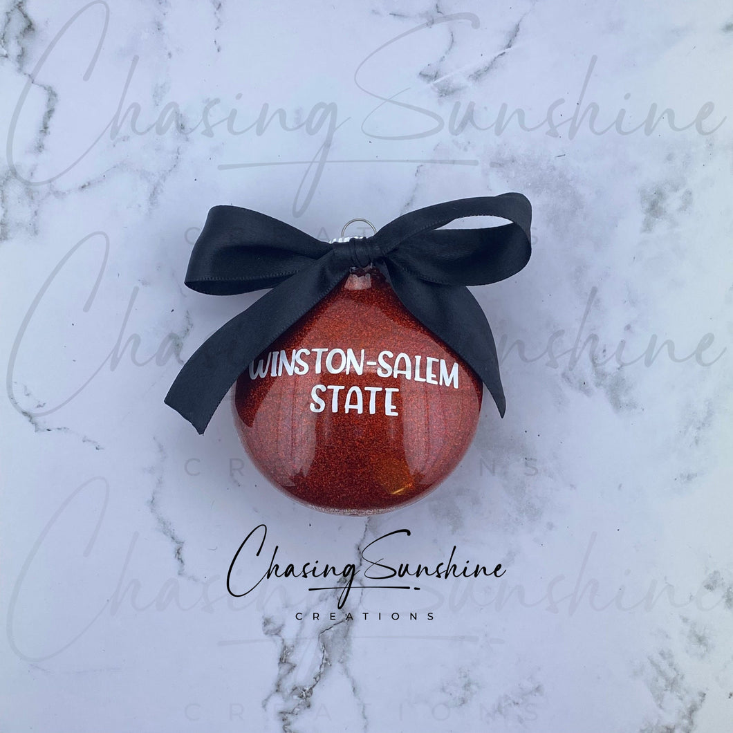 Winston-Salem State WSSU HBCU Ornament